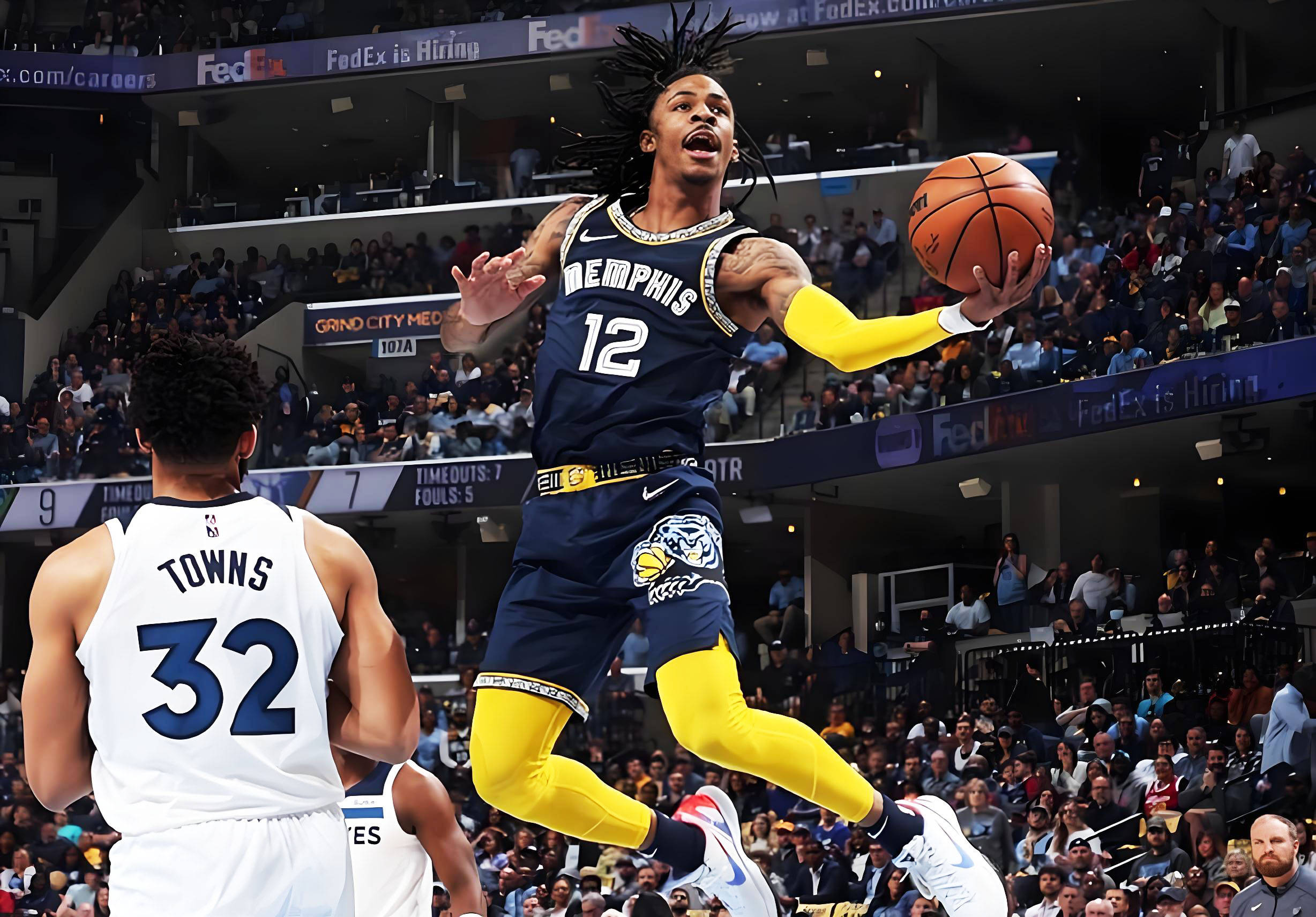 灰熊横扫太阳,布克点燃赛场 灰熊横扫太阳,布克点燃赛场